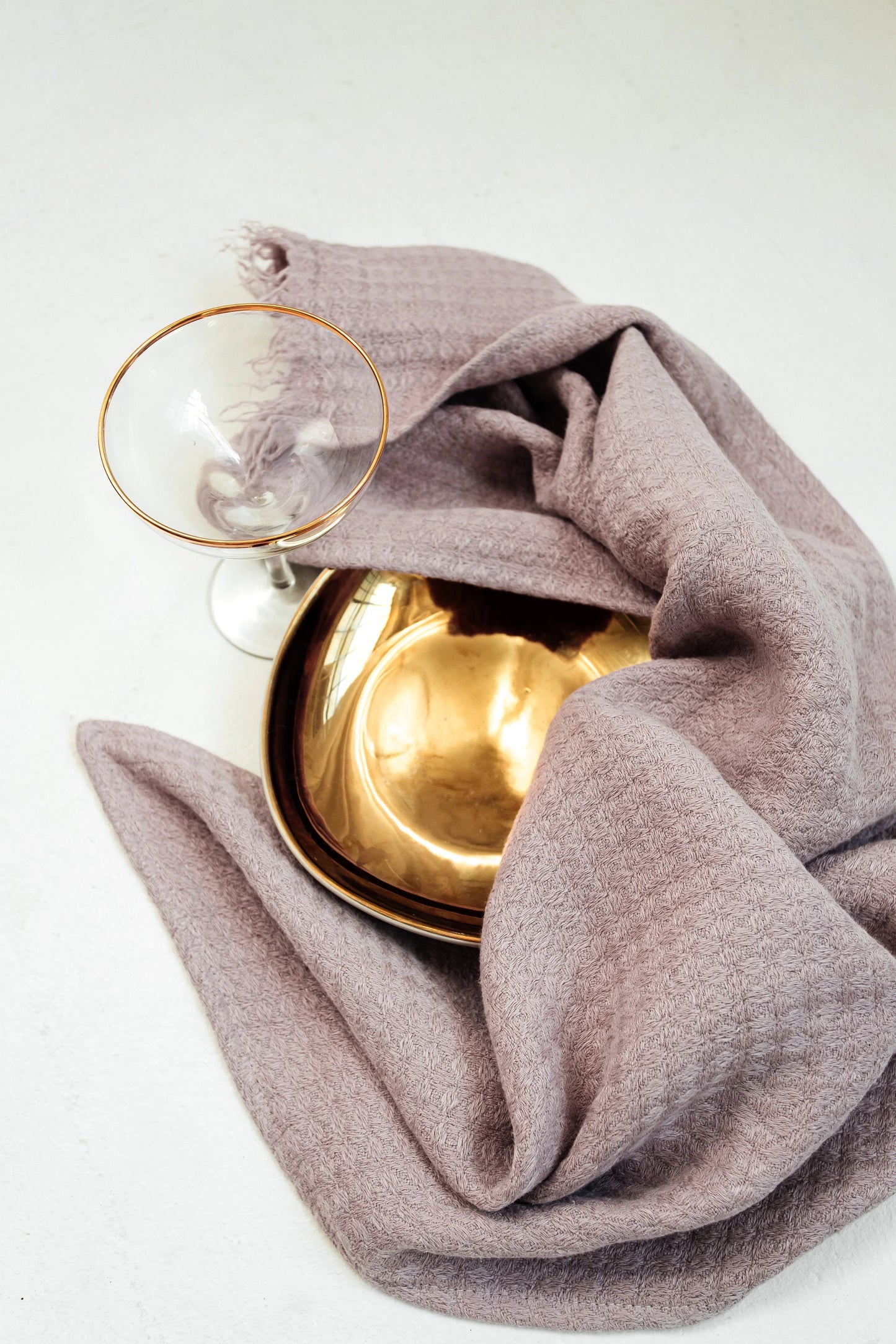Hampton 100% Linen Tea Towel