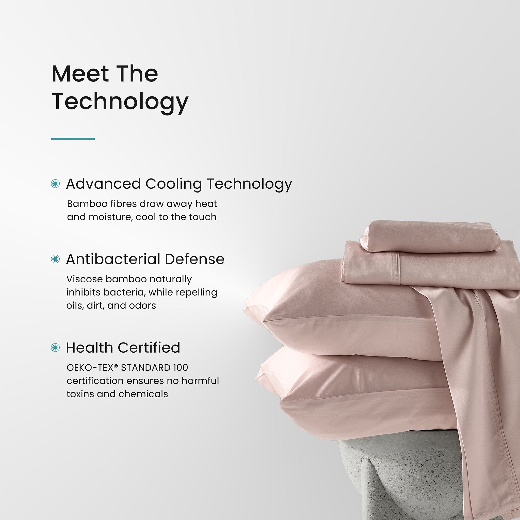 Iced Cooling Bamboo Sheet Set