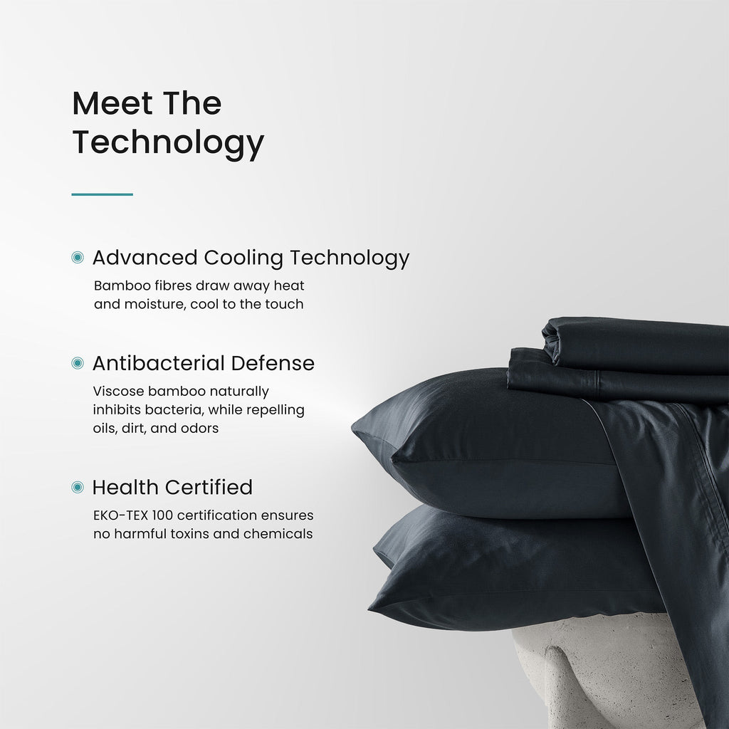 Iced Cooling Bamboo Sheet Set