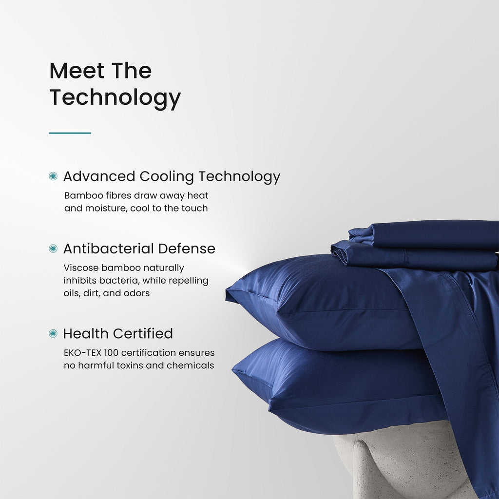 Iced Cooling Bamboo Sheet Set