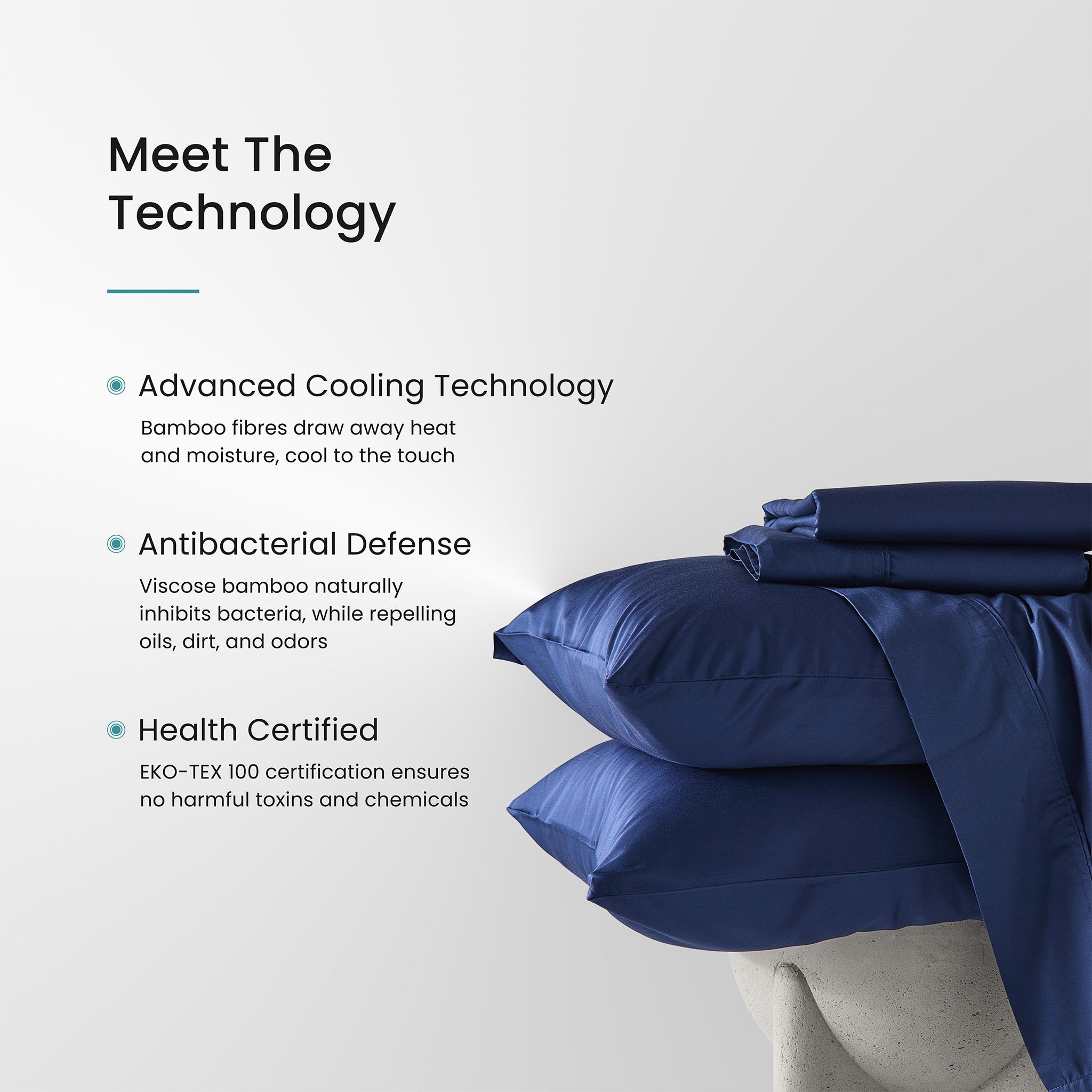 Iced Cooling Bamboo Sheet Set