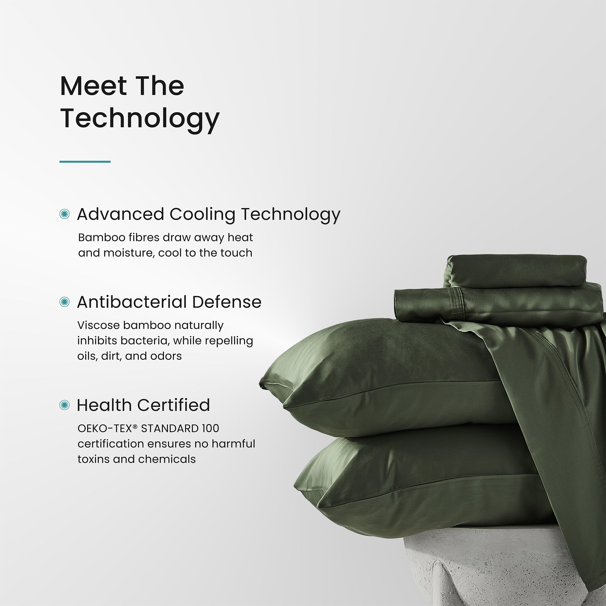 Iced Cooling Bamboo Sheet Set