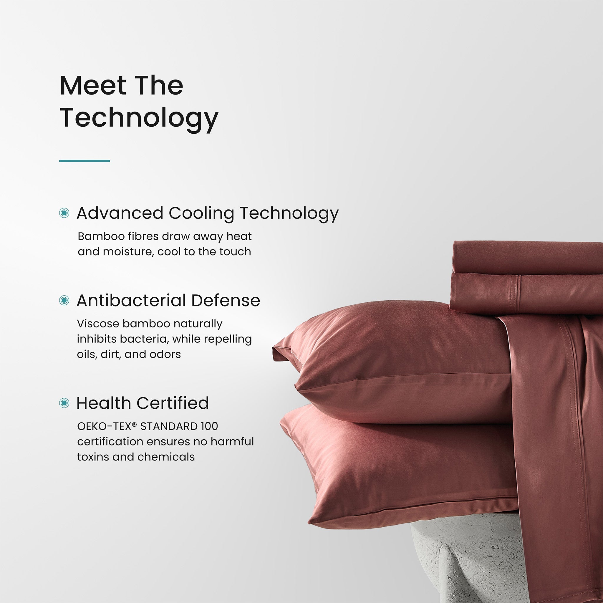 Iced Cooling Bamboo Sheet Set