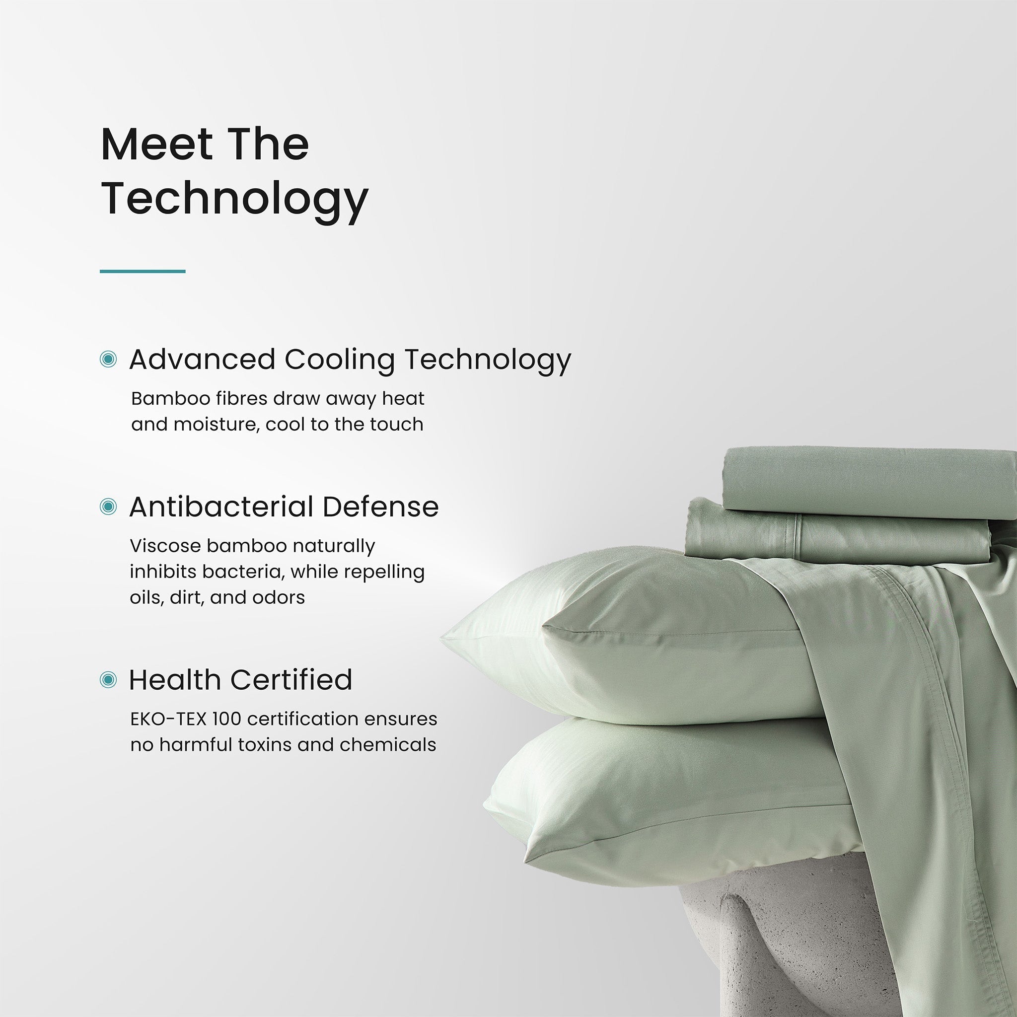 Iced Cooling Bamboo Sheet Set