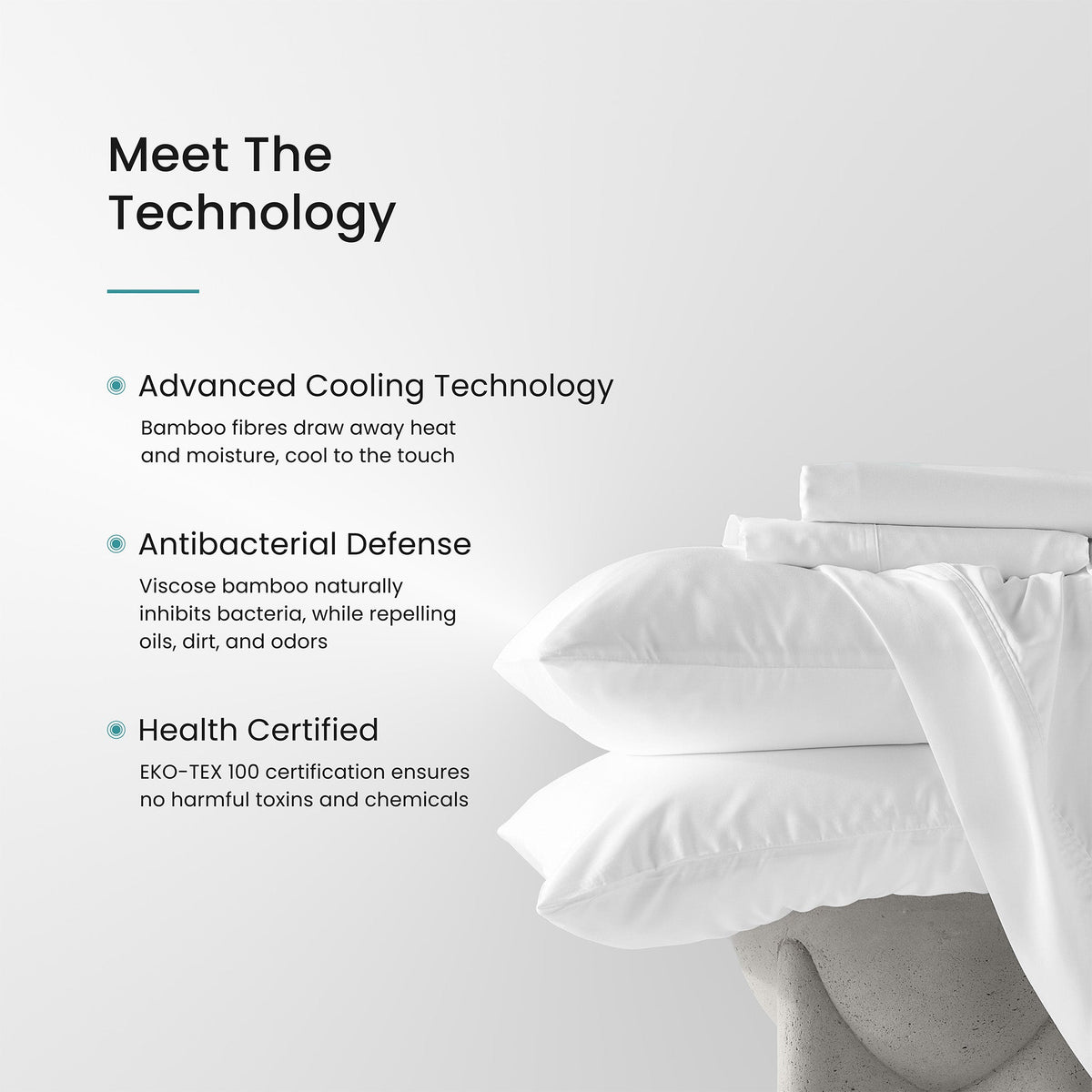 Iced Cooling Bamboo Sheet Set
