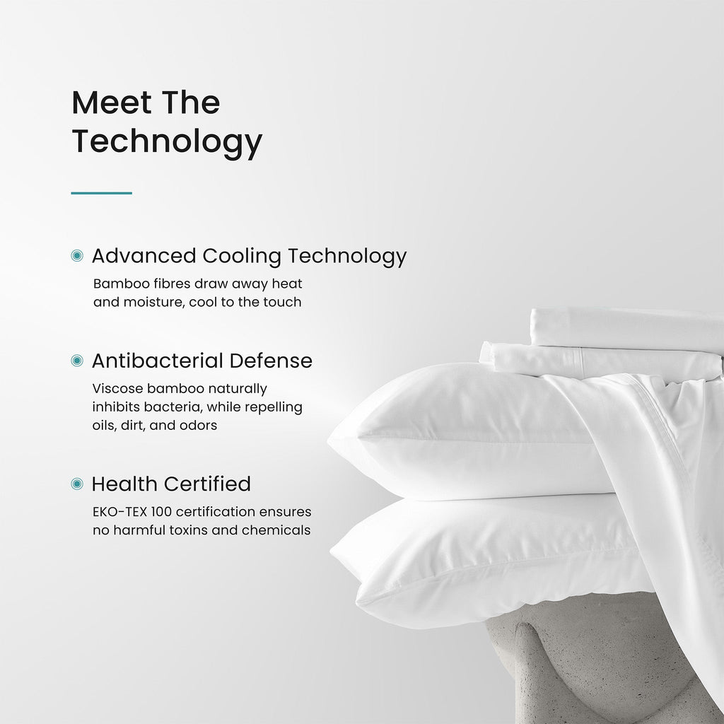 Iced Cooling Bamboo Sheet Set