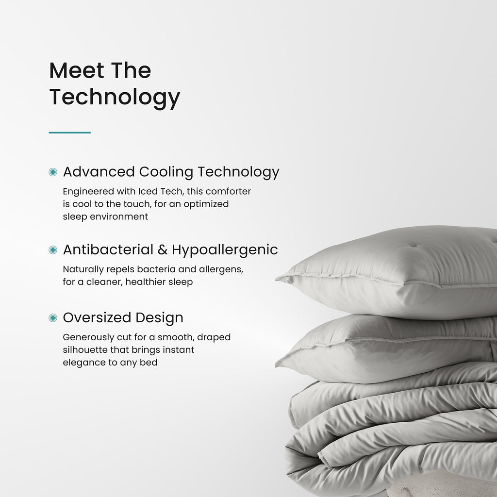 Iced Cooling Bamboo Comforter