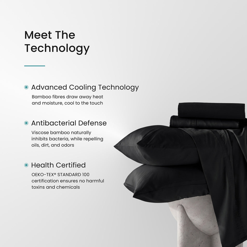 Iced Cooling Bamboo Sheet Set
