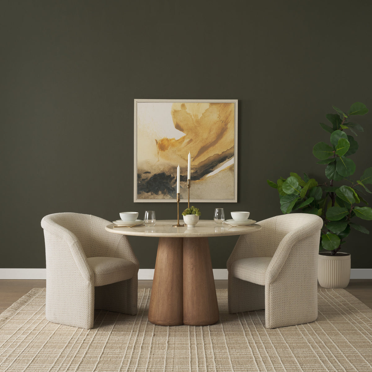 Marilyn 48" Round Dining Table