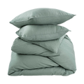 Reverie Linen King Duvet Set Mist