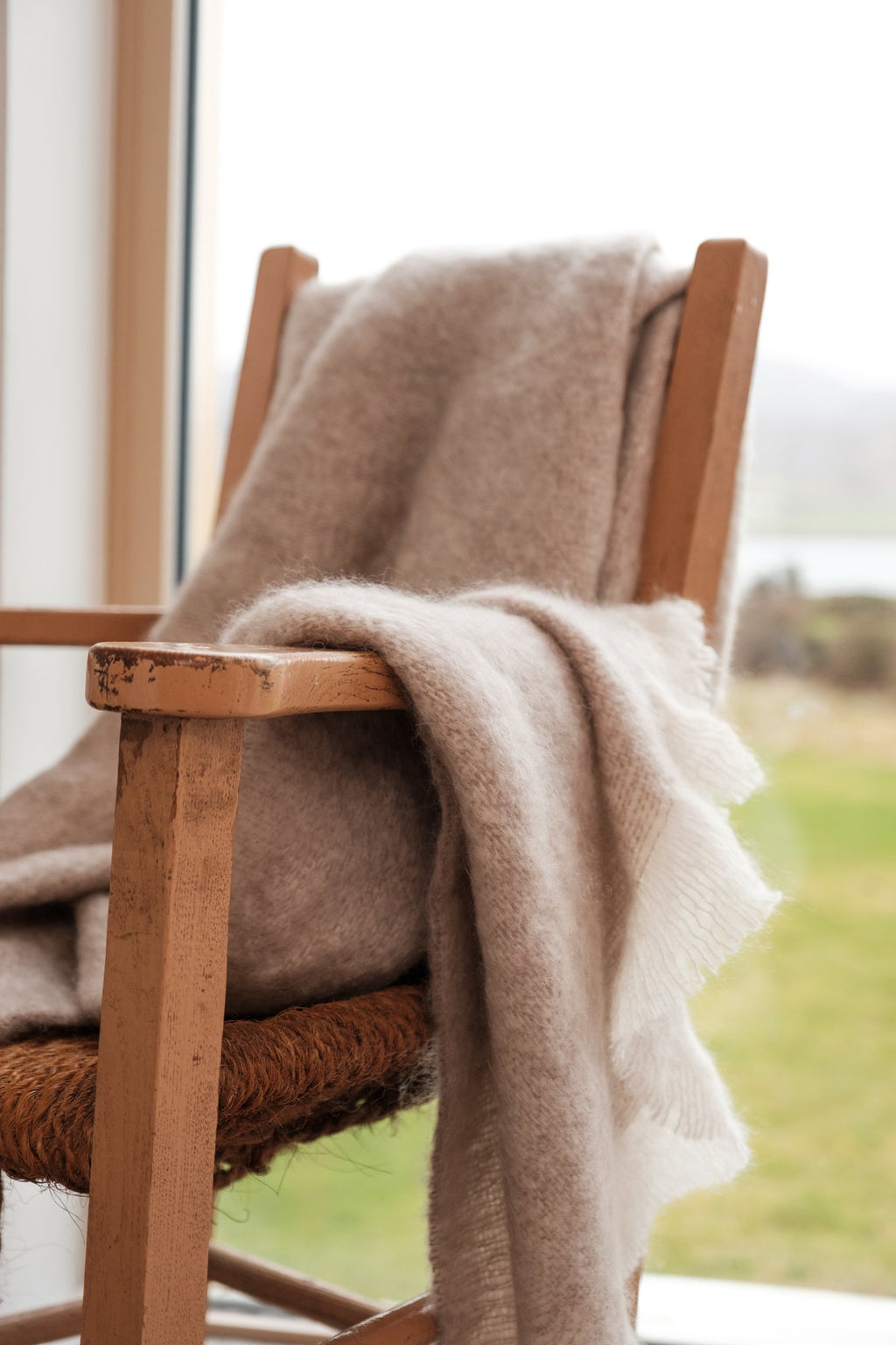 Foxford Errigal Mohair Throw