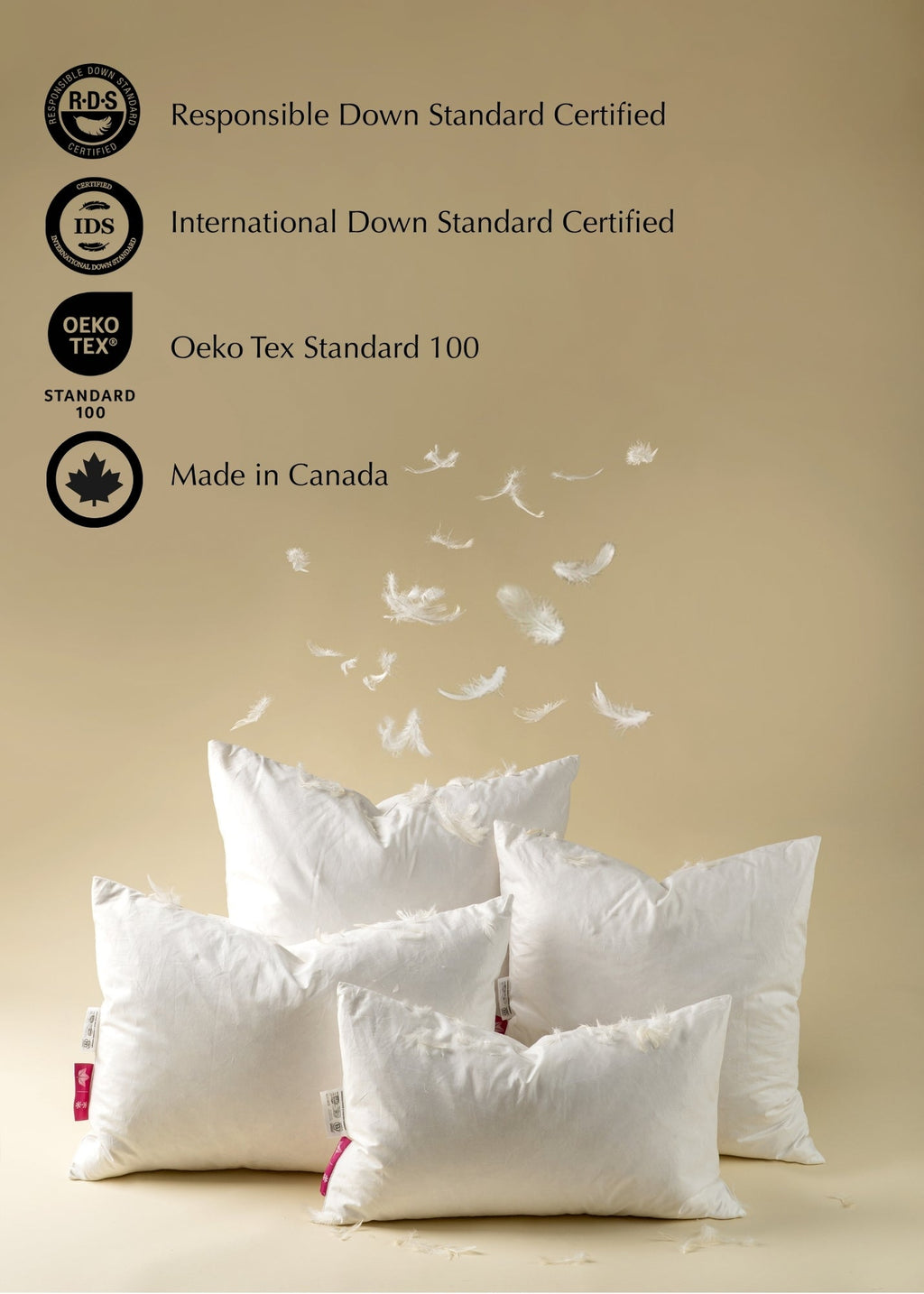 24x24 Lina Linen Pillow Arctic Blue
