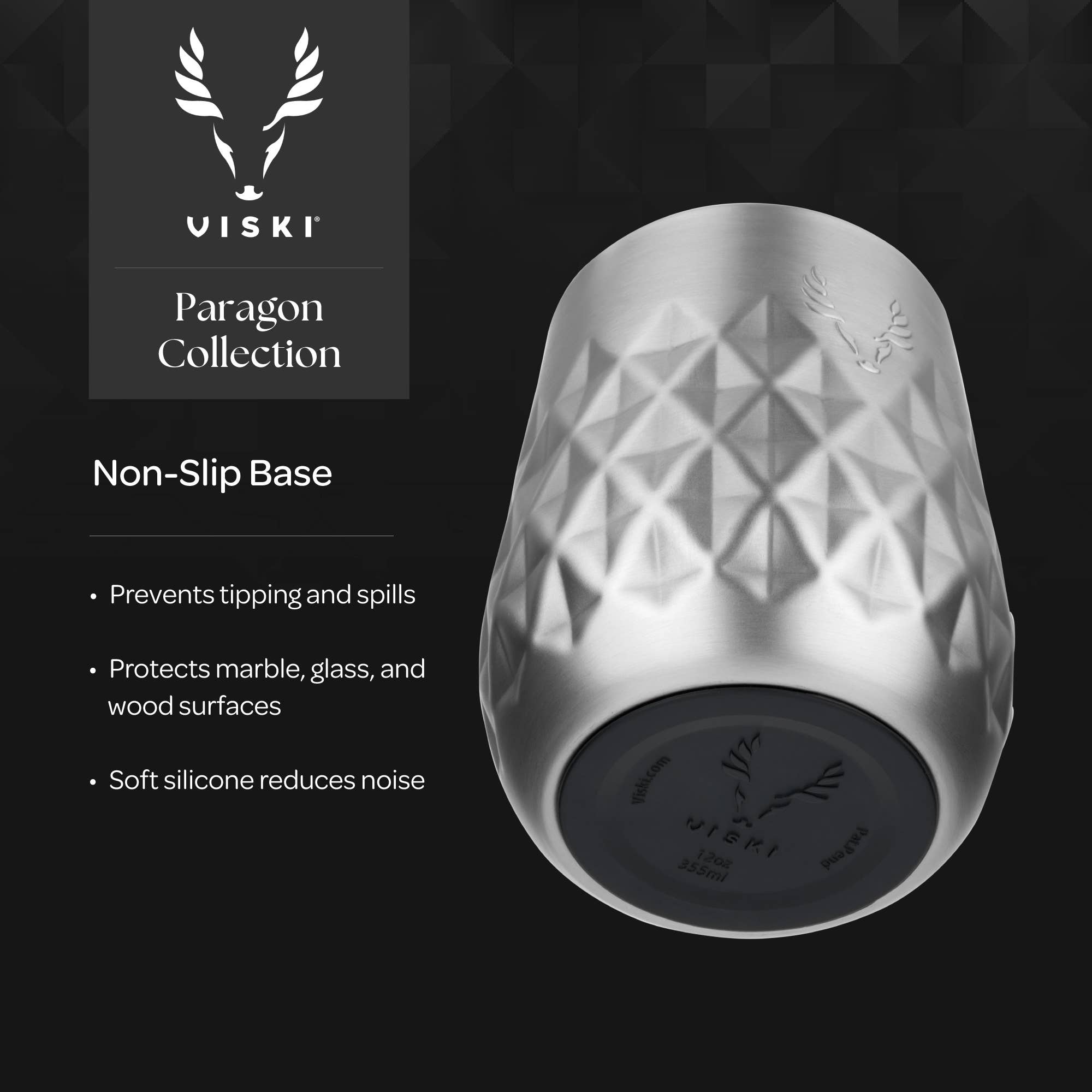 Paragon Ceramic Coated Wine Tumbler w/ Lid - Obsidian