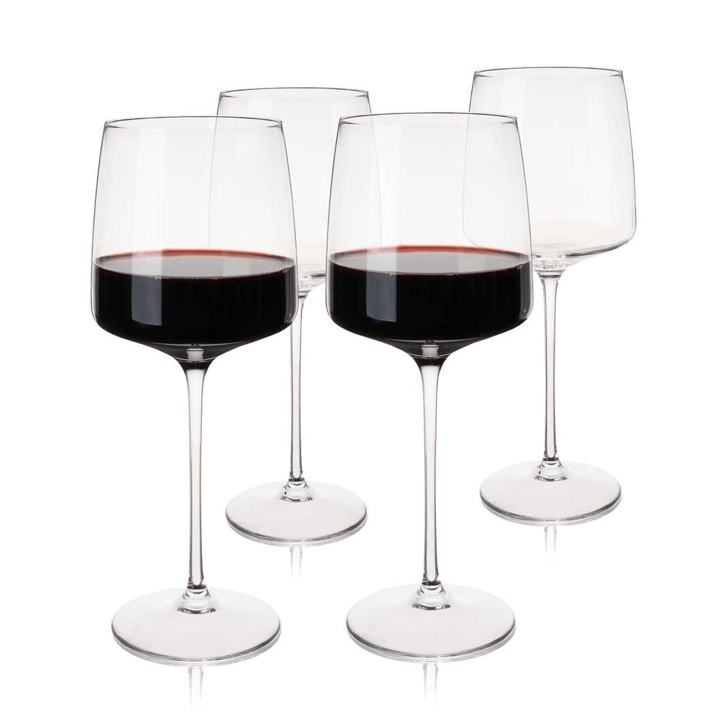 Reserve Julien Crystal Bordeaux Glasses - Set of 4