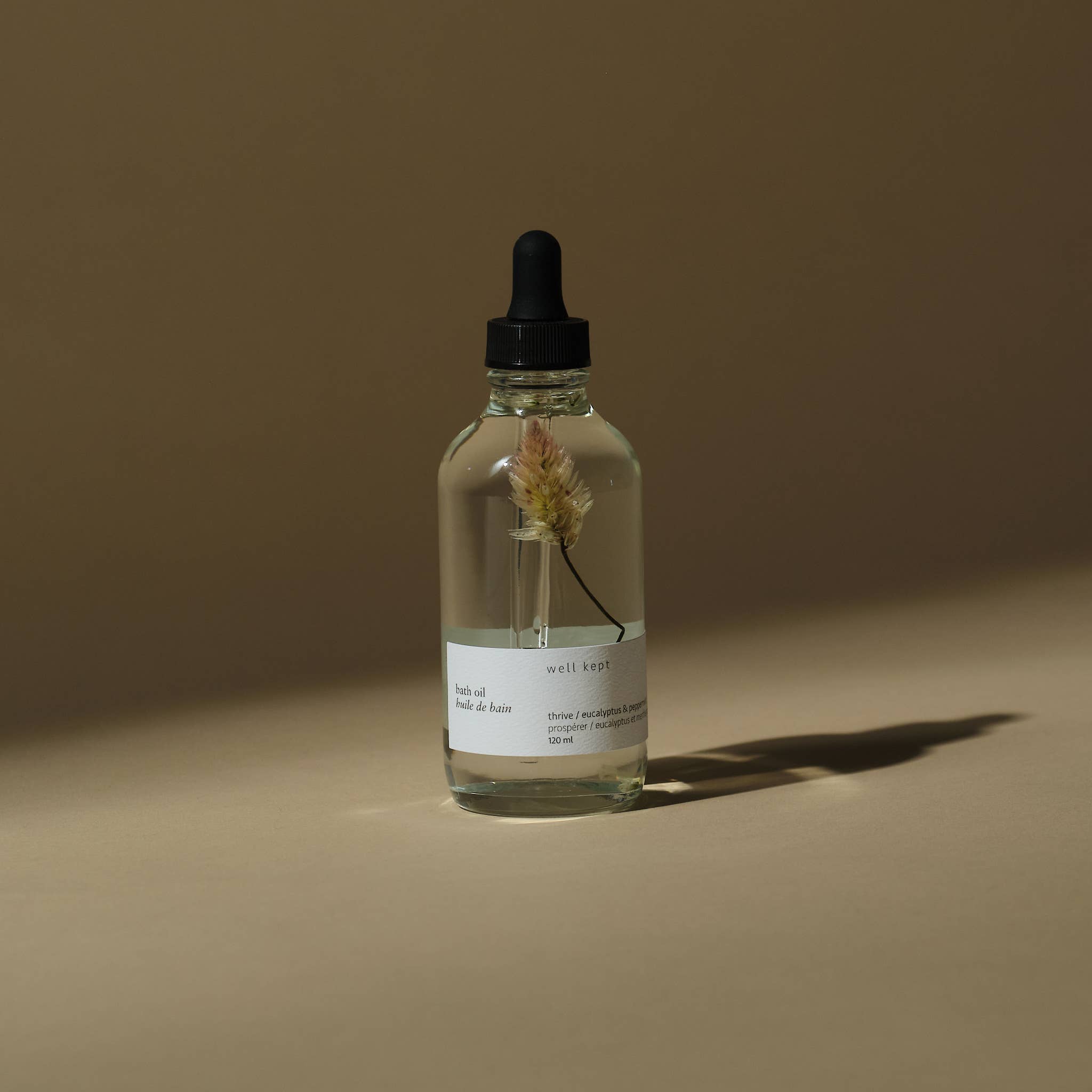 Bath Oil - Thrive - 120ml (all-natural, hand-poured)