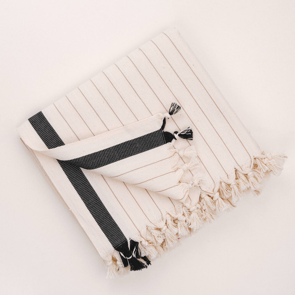 Soft Bliss Turkish Towel & Towel Set: Bold Stripes / Bath Towel