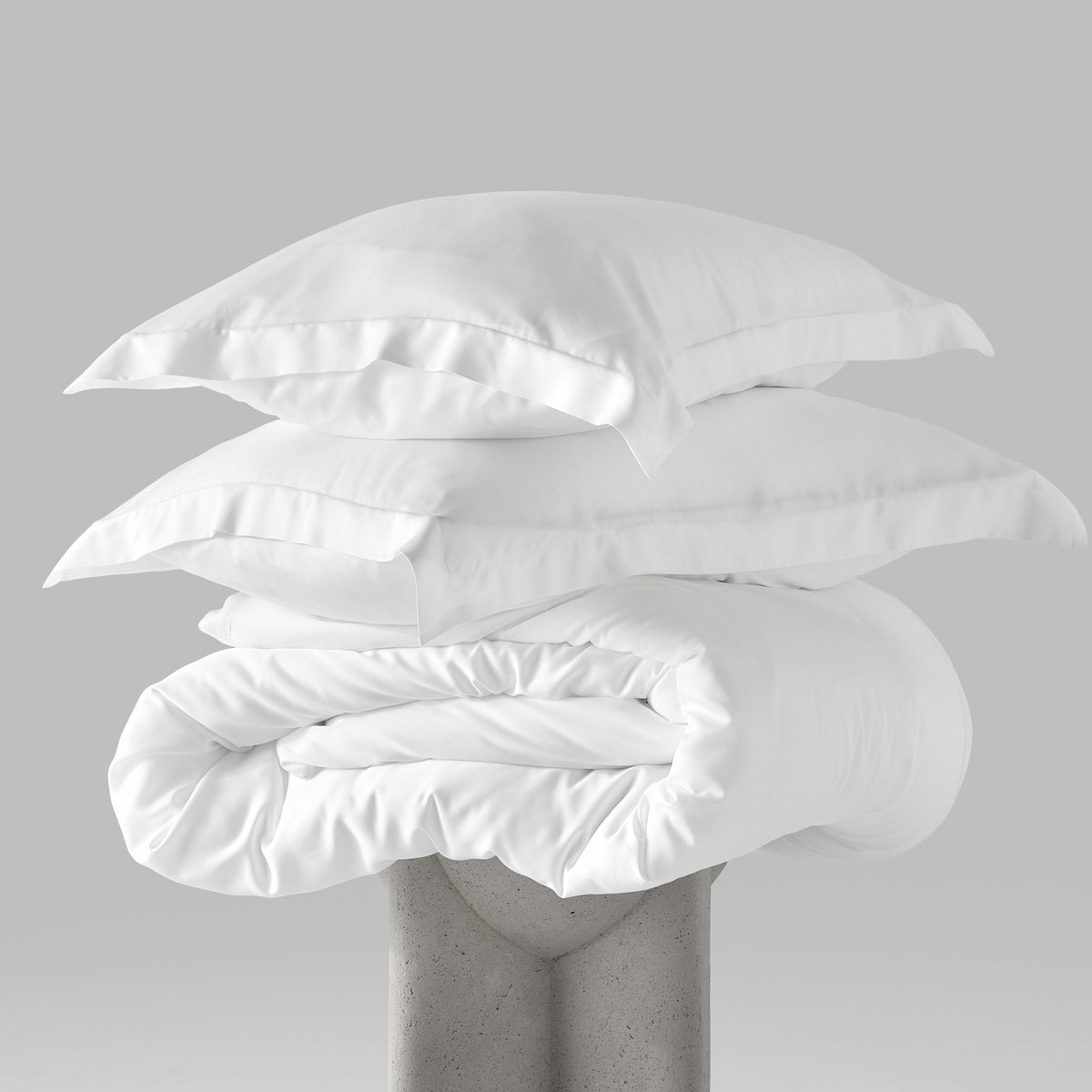 Iced Cooling Bamboo Duvet Cover Set