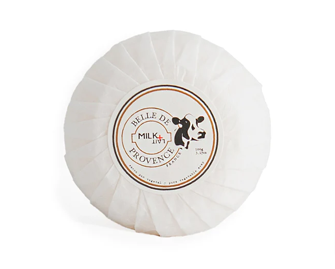 100g Round Soap - Milk