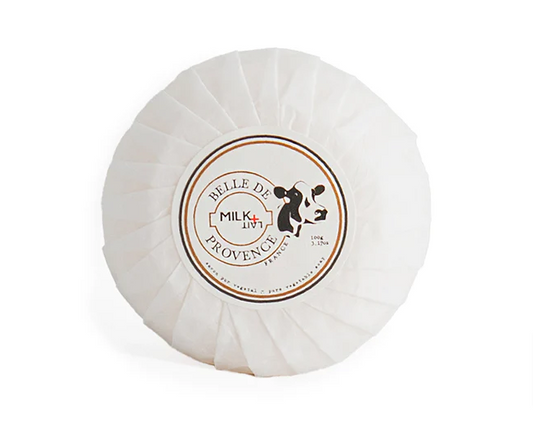 100g Round Soap - Milk