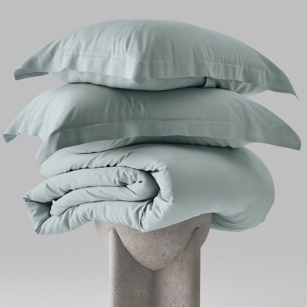 Iced Cooling Bamboo Duvet Cover Set