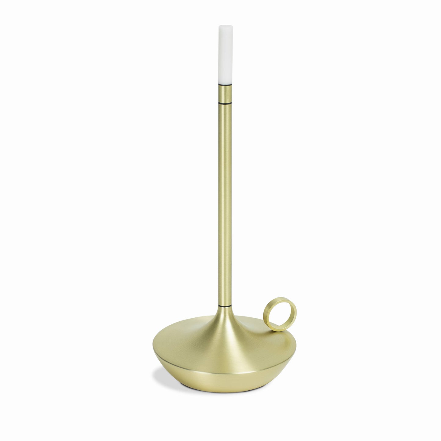 GRAYPANTS Wick Portable Rechargeable Candle Lamp w/Gift Pack: Mist Gray / Classic
