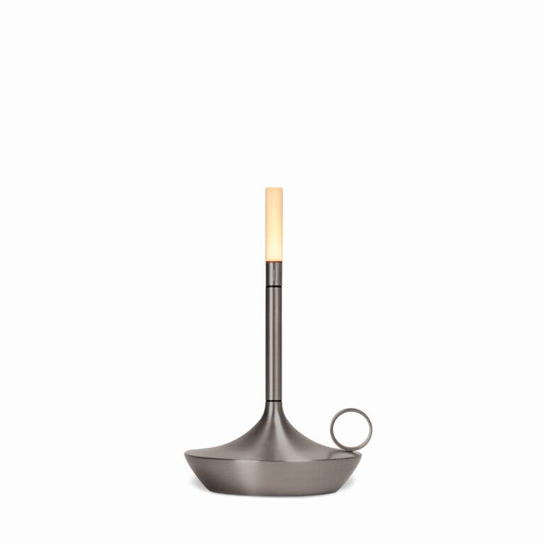 GRAYPANTS Wick S Portable Recharge Candle Lamp w/ Gift Pack: Black