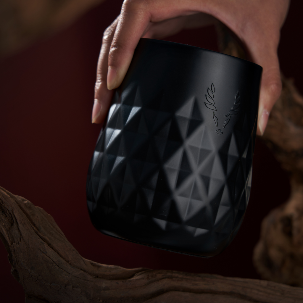Paragon Ceramic Coated Wine Tumbler w/ Lid - Obsidian