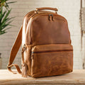Leather Backpack Rucksack